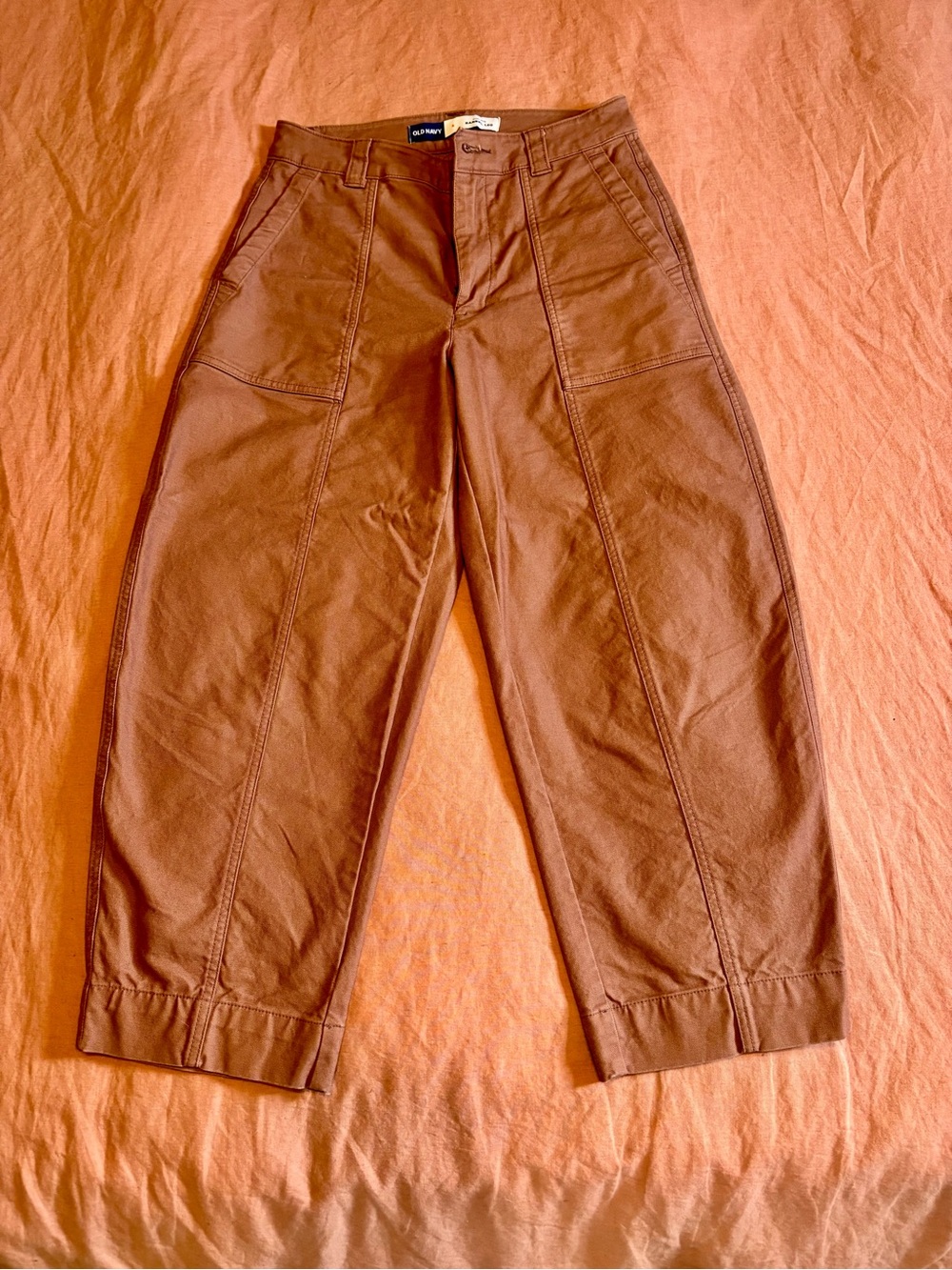 Old Navy Wide Barrel Leg Chinos